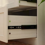 Armoire modulaire élégante gris clair