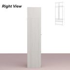 Armoire modulaire élégante gris clair