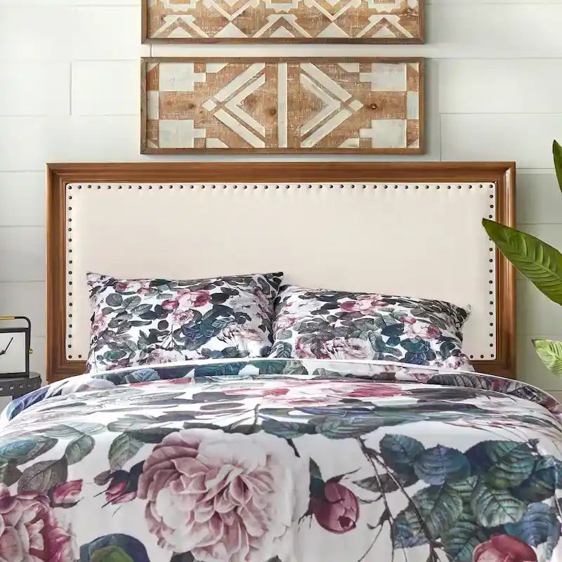 Lit plateforme rembourré Queen Shaye de Simple Living