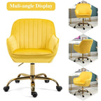 Howtai Swivel Home Office Chair with Rollers