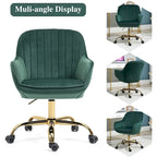 Howtai Swivel Home Office Chair with Rollers