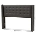 Contemporary Fabric Headboard by Baxton Studio