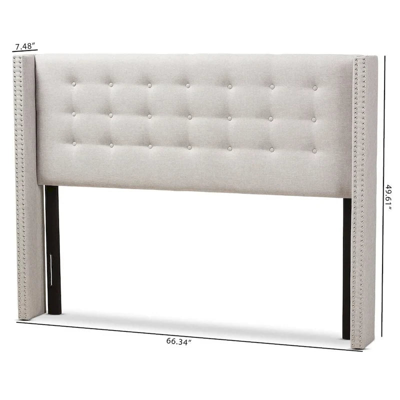 Contemporary Fabric Headboard by Baxton Studio