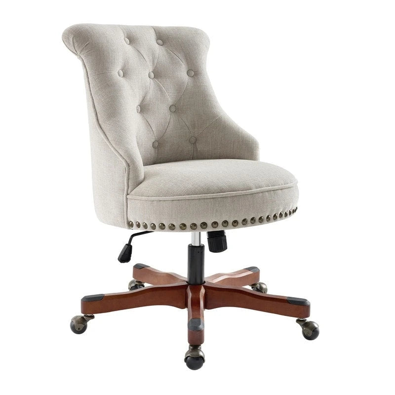 Pamela Natural Swivel Office Chair