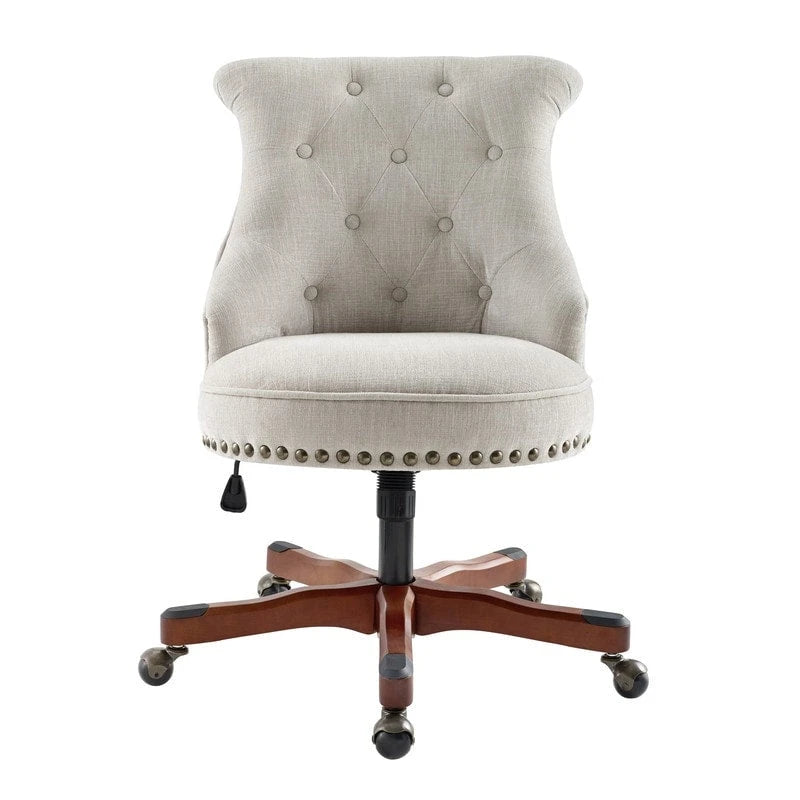 Pamela Natural Swivel Office Chair