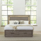 Lit de rangement King Horizons Graystone