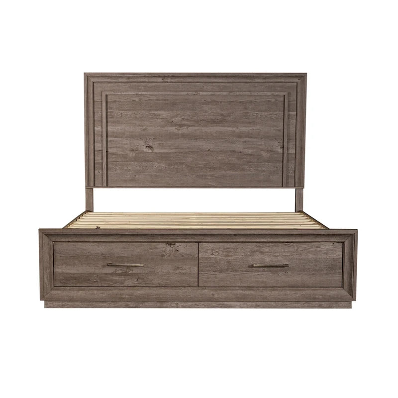 Lit de rangement King Horizons Graystone