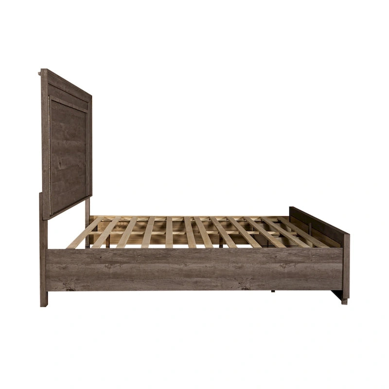 Lit de rangement King Horizons Graystone