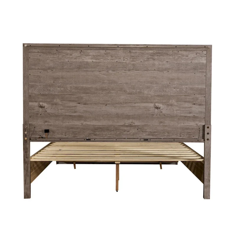 Lit de rangement King Horizons Graystone