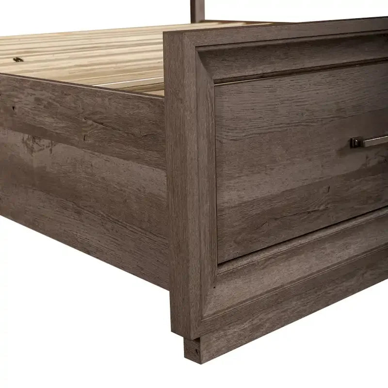 Lit de rangement King Horizons Graystone