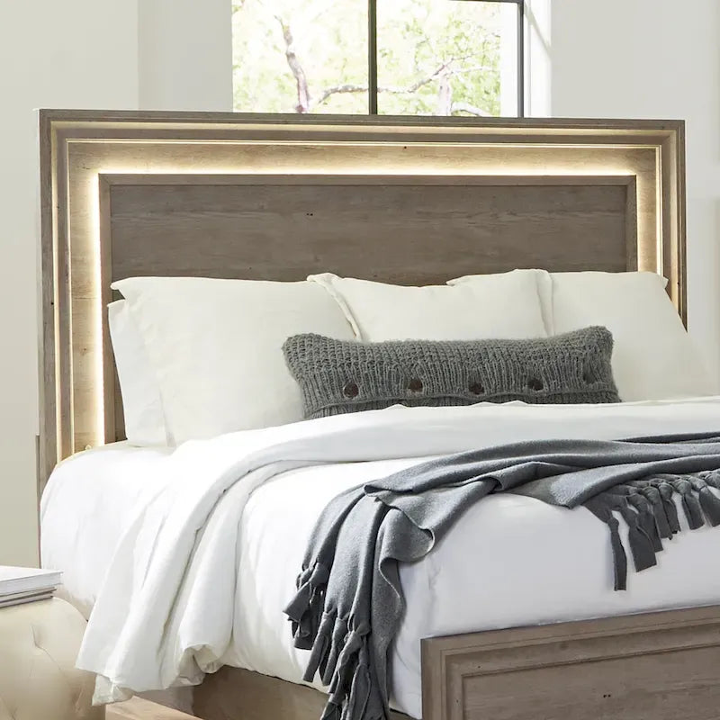 Lit de rangement King Horizons Graystone