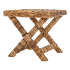 SAFAVIEH Suzette Natural Wicker x-Bench - 22 x 22 x 19.5 - 22Wx22Dx20H