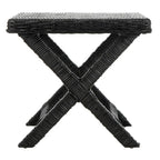 SAFAVIEH Suzette Natural Wicker x-Bench - 22 x 22 x 19.5 - 22Wx22Dx20H