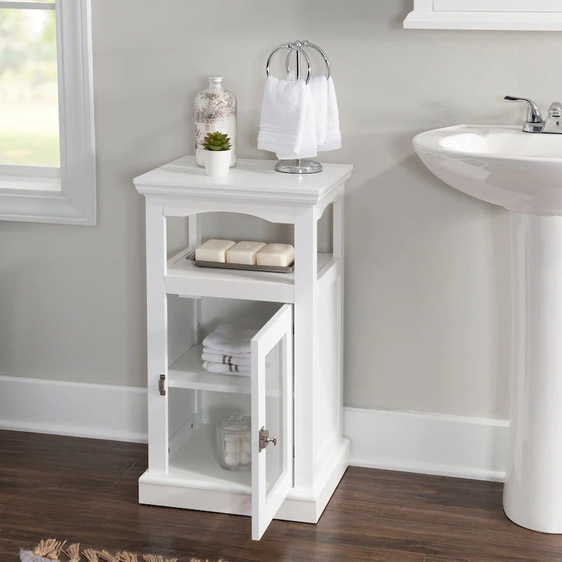 Scarsdale Demi White Storage Cabinet