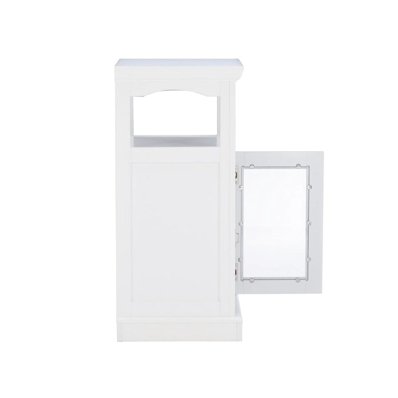 Scarsdale Demi White Storage Cabinet