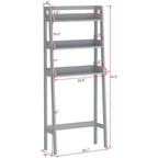 UTEX 3-Shelf Bathroom Organizer Over The Toilet, Bathroom Spacesaver,Collection Spacesaver