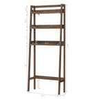 UTEX 3-Shelf Bathroom Organizer Over The Toilet, Bathroom Spacesaver,Collection Spacesaver