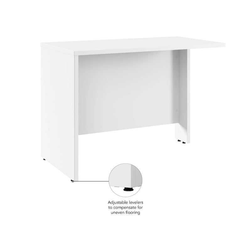 Hampton Heights 42W Desk Return by Bush Business Furniture