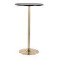 Table réglable 2 et 3 hauteurs Silver Orchid Stone (hauteur table à manger, comptoir ou bar)