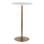 Table réglable 2 et 3 hauteurs Silver Orchid Stone (hauteur table à manger, comptoir ou bar)