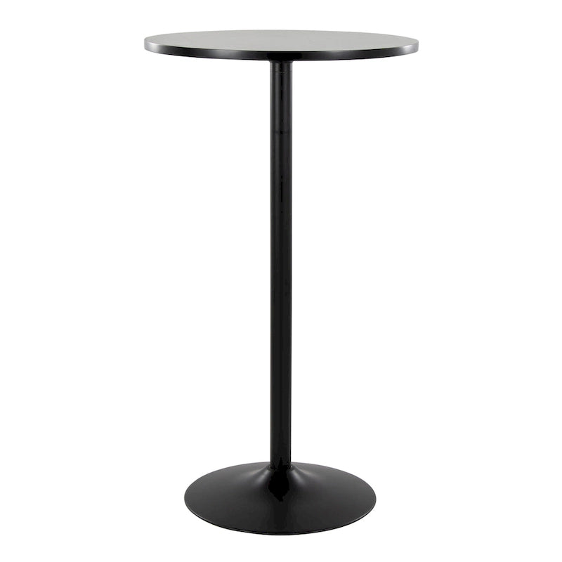 Table réglable 2 et 3 hauteurs Silver Orchid Stone (hauteur table à manger, comptoir ou bar)