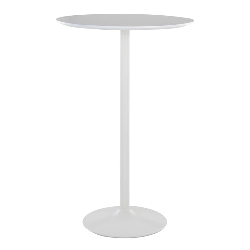 Table réglable 2 et 3 hauteurs Silver Orchid Stone (hauteur table à manger, comptoir ou bar)