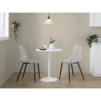Table réglable 2 et 3 hauteurs Silver Orchid Stone (hauteur table à manger, comptoir ou bar)