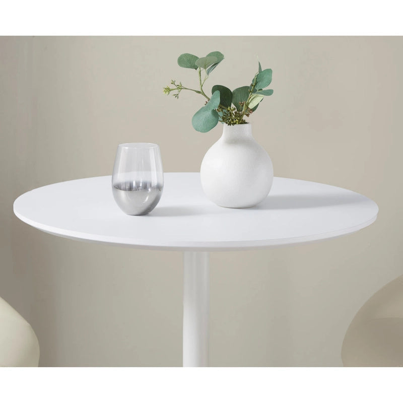 Table réglable 2 et 3 hauteurs Silver Orchid Stone (hauteur table à manger, comptoir ou bar)