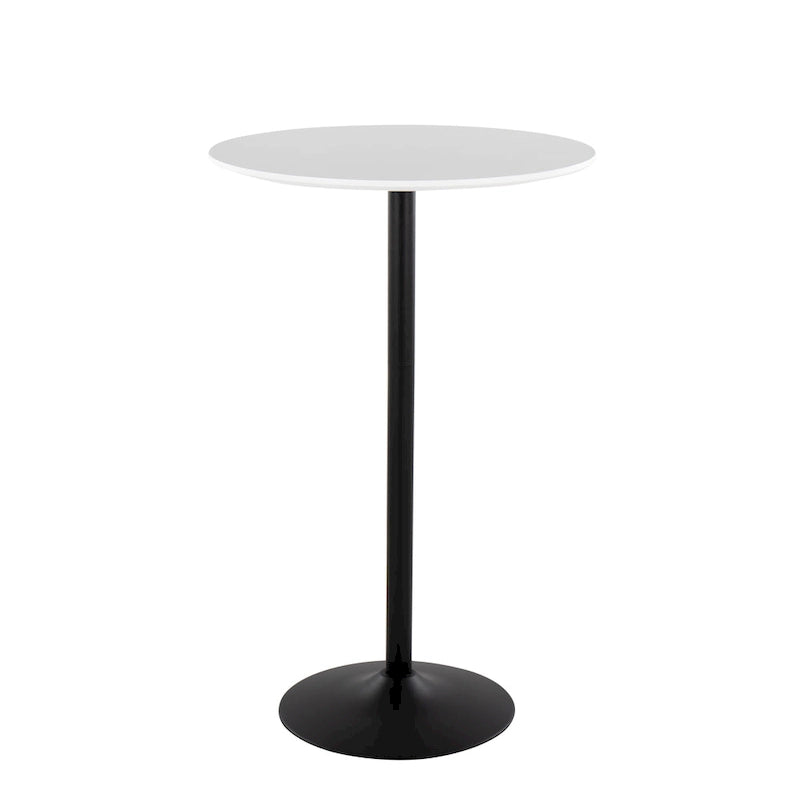 Table réglable 2 et 3 hauteurs Silver Orchid Stone (hauteur table à manger, comptoir ou bar)