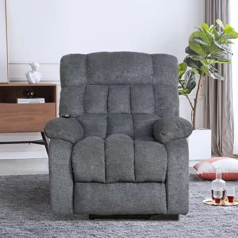 Power Lift Assit and Massage Recliner Chair for Elderly