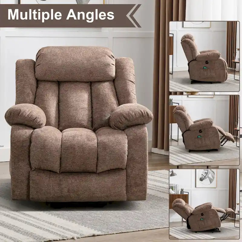 Power Lift Assit and Massage Recliner Chair for Elderly