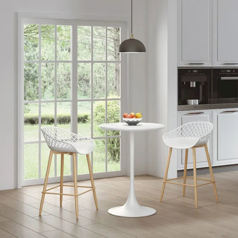 Kurv Mid-century Modern Counter Height Cafe Table