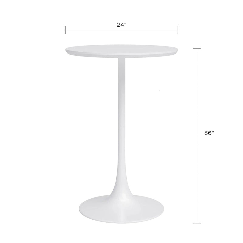 Kurv Mid-century Modern Counter Height Cafe Table