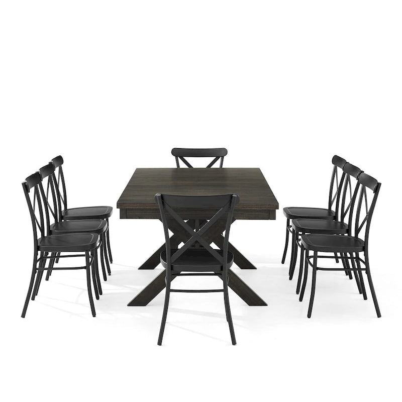 Crosley Hayden 9Pc Dining Set W/Camille Chairs