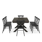 Crosley Hayden 9Pc Dining Set W/Camille Chairs