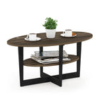 Furinno JAYA Table basse ovale