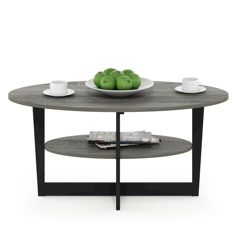Furinno JAYA Table basse ovale