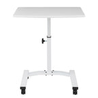 Chariot de bureau pour ordinateur portable à hauteur réglable avec plateau plein airLIFT Mobile