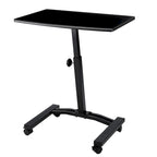 Chariot de bureau pour ordinateur portable à hauteur réglable avec plateau plein airLIFT Mobile