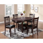 Antonia Transitional Faux Leather Dining Chairs (Set of 2)