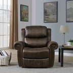 Fauteuil inclinable extra large à accoudoirs roulés Dilsen Copper Grove Wall Hugger
