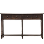 Console et étagère inférieure à 2 tiroirs Copper Grove Barregarrow