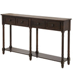 Console et étagère inférieure à 2 tiroirs Copper Grove Barregarrow