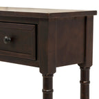 Console et étagère inférieure à 2 tiroirs Copper Grove Barregarrow
