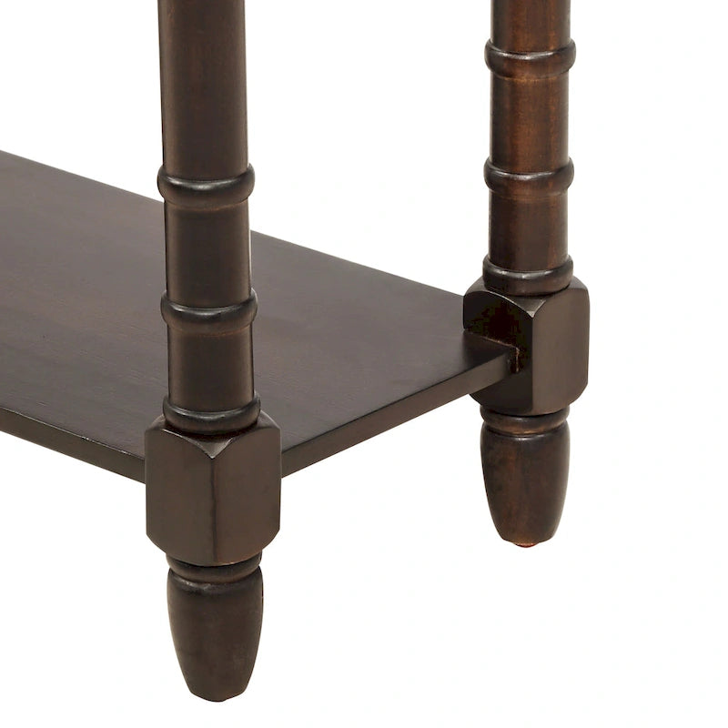 Console et étagère inférieure à 2 tiroirs Copper Grove Barregarrow