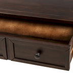 Console et étagère inférieure à 2 tiroirs Copper Grove Barregarrow