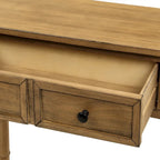 Console et étagère inférieure à 2 tiroirs Copper Grove Barregarrow