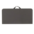 Table pliante carrée en plastique de 86,26 cm avec poignée de transport