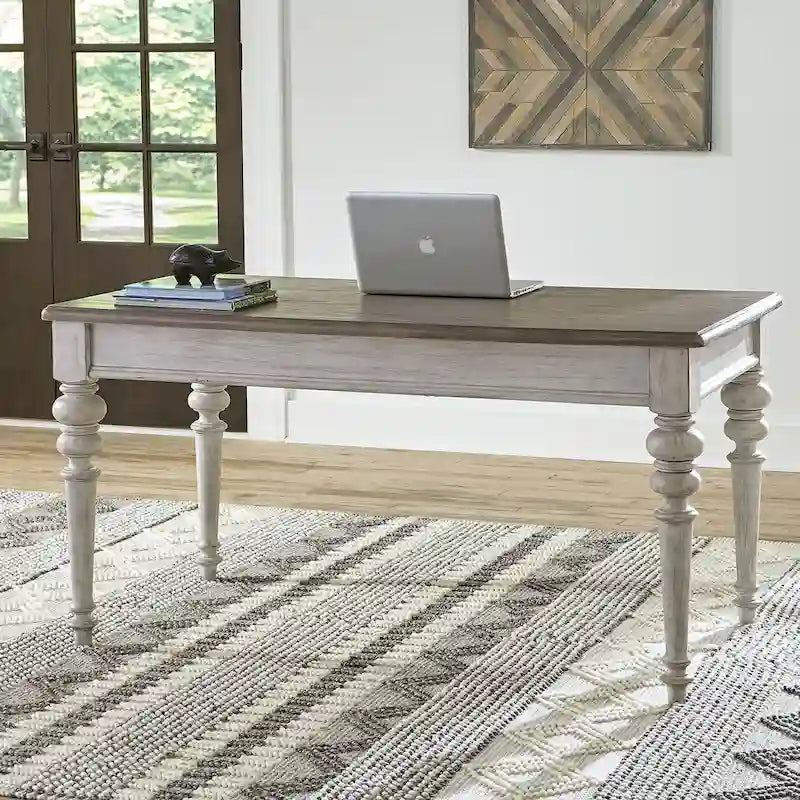 Heartland Antique White Writing Desk