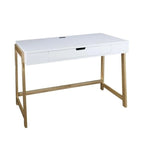 Bureau intelligent néo-rustique avec ports USB